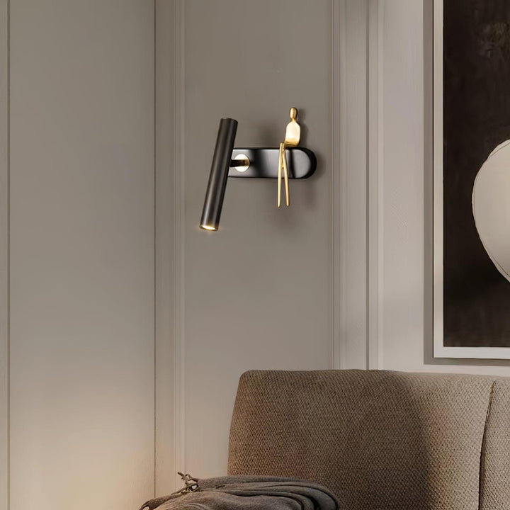 Brass Villain Wall Lamp - Vakkerlight