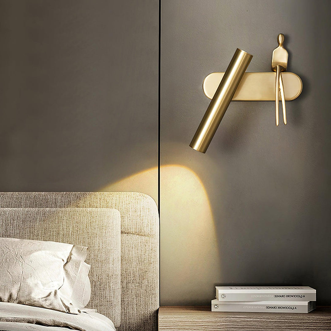 Brass Villain Wall Lamp - Vakkerlight