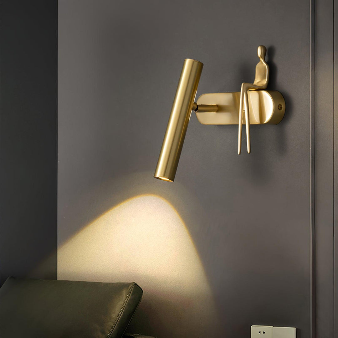 Brass Villain Wall Lamp - Vakkerlight