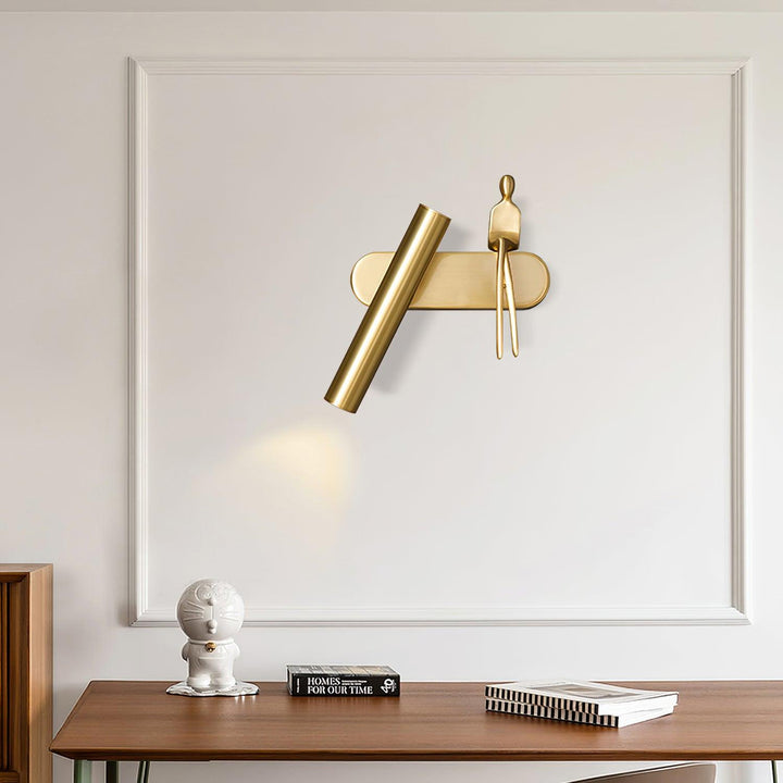 Brass Villain Wall Lamp - Vakkerlight