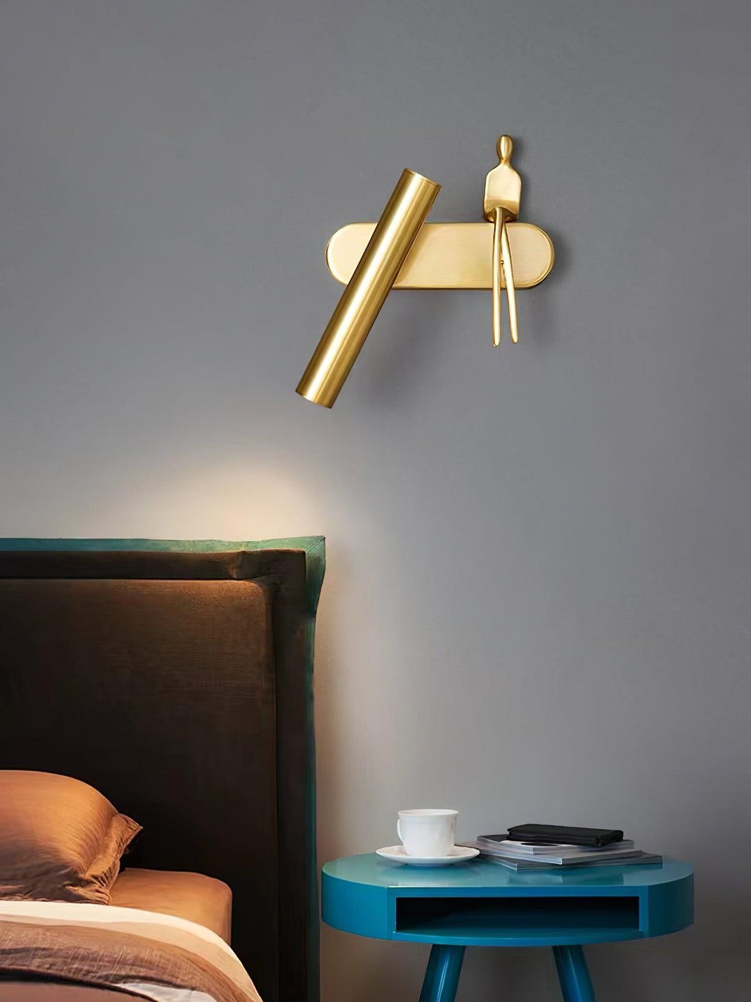 Brass Villain Wall Lamp - Vakkerlight