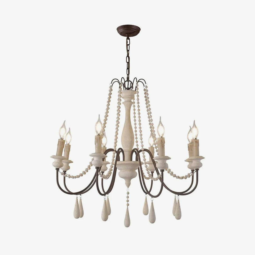 Candle Style Beaded Chandelier - Vakkerlight