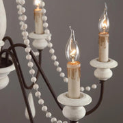 Candle Style Beaded Chandelier - Vakkerlight