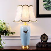 Ceramic Oval Desk Lamp - Vakkerlight