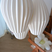 Ceramic Ribbed Pendant light - Vakkerlight