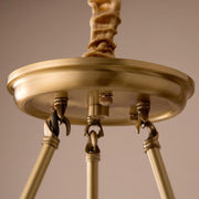 Antique Brass Chandelier - Vakkerlight