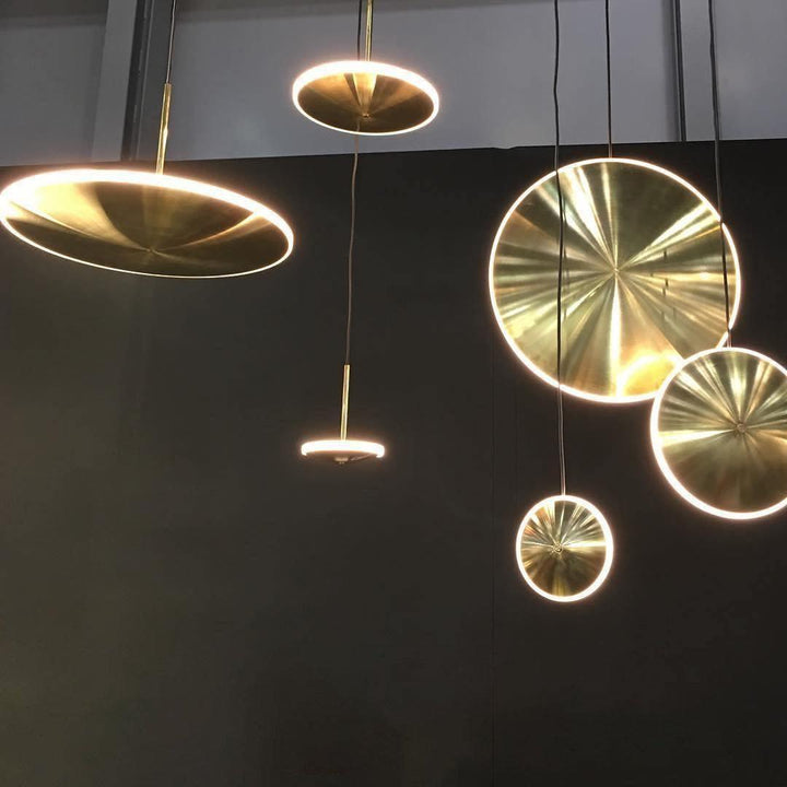 Chrona Dish Pendant Light - Vakkerlight