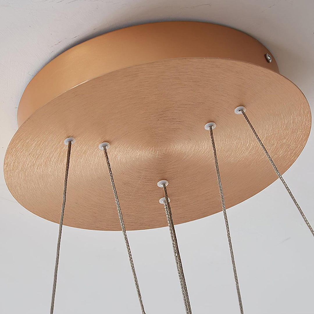 Circular LED Chandelier - Vakkerlight