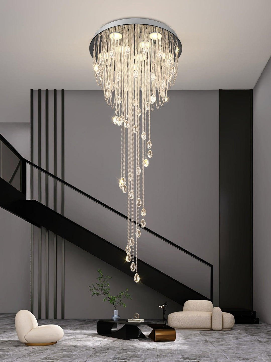 Classic Symphony Spiral Chandelier - Vakkerlight