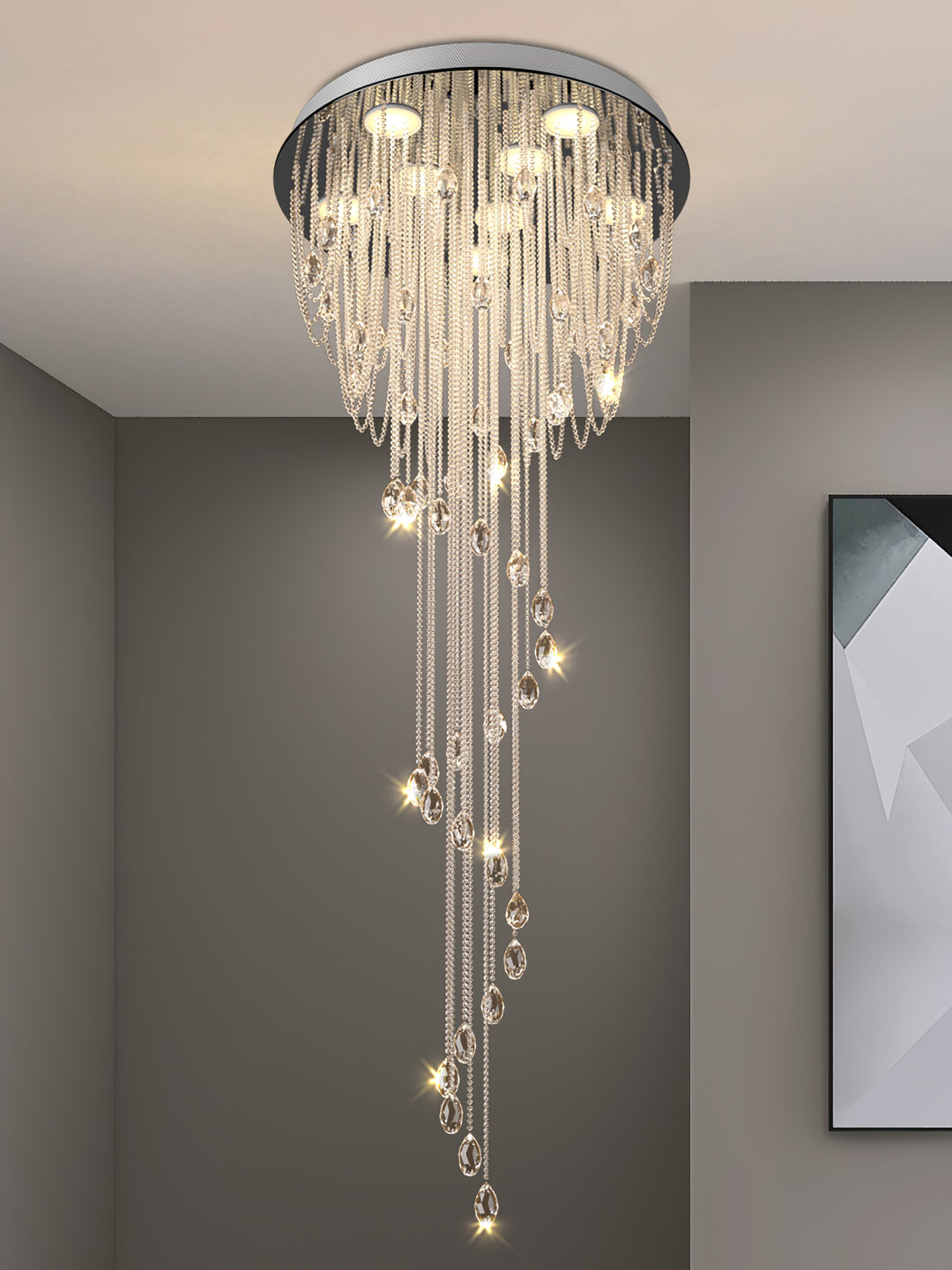 Classic Symphony Spiral Chandelier - Vakkerlight