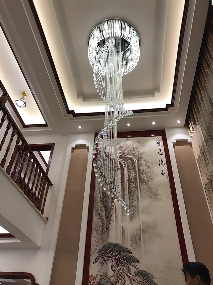 Classic Symphony Spiral Chandelier - Vakkerlight