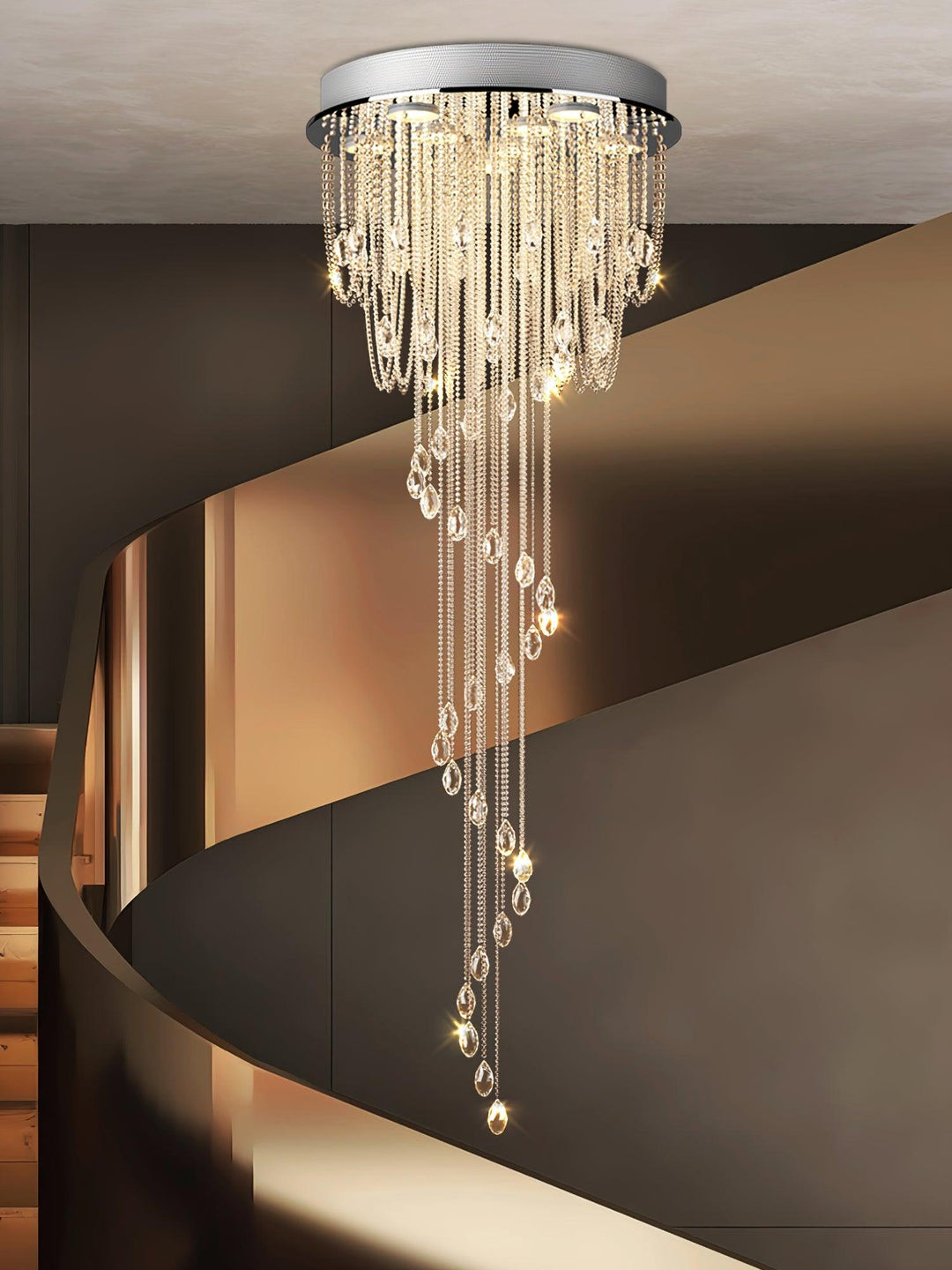 Classic Symphony Spiral Chandelier - Vakkerlight