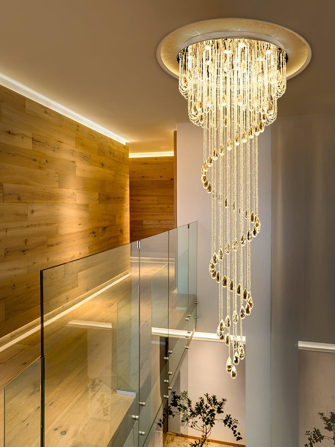 Classic Symphony Spiral Chandelier - Vakkerlight