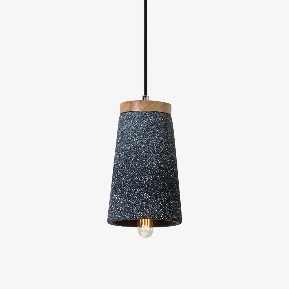 Coburg Wood Cement Pendant Light - Vakkerlight