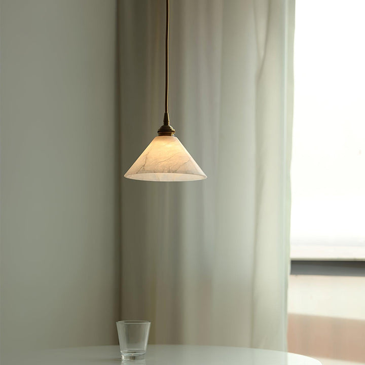 Conical Brass Pendant Lamp - Vakkerlight