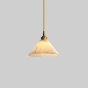 Conical Brass Pendant Lamp - Vakkerlight