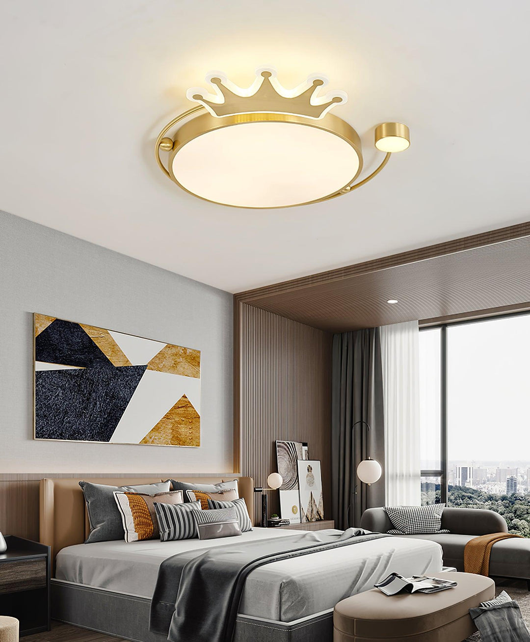 Crown Ceiling Light - Vakkerlight