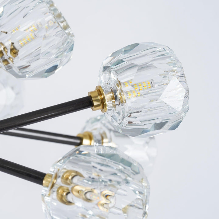 Crystal Ball Round Cluster Chandelier - Vakkerlight