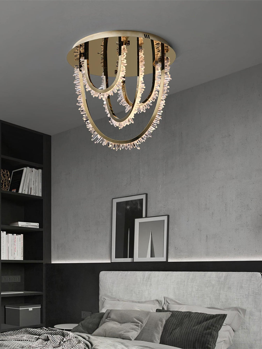 Crystal Corde Ceiling Light - Vakkerlight