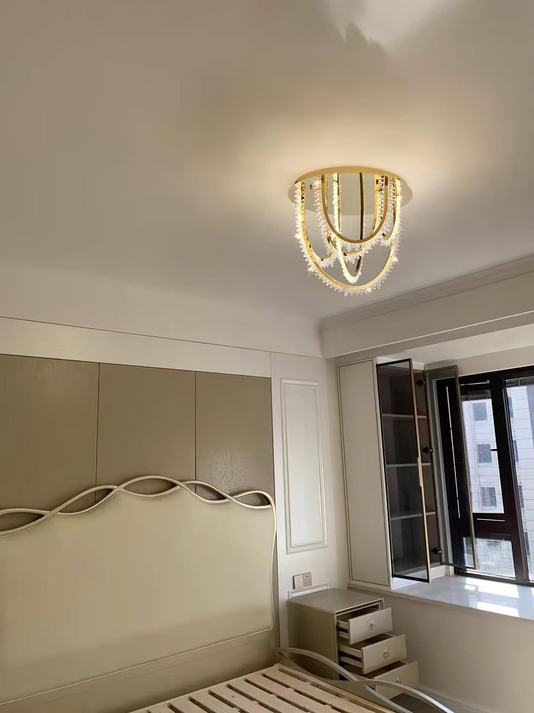 Crystal Corde Ceiling Light - Vakkerlight