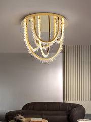 Crystal Corde Ceiling Light - Vakkerlight