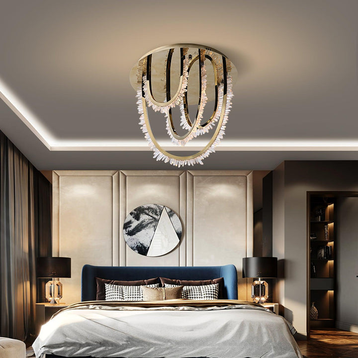 Crystal Corde Ceiling Light - Vakkerlight