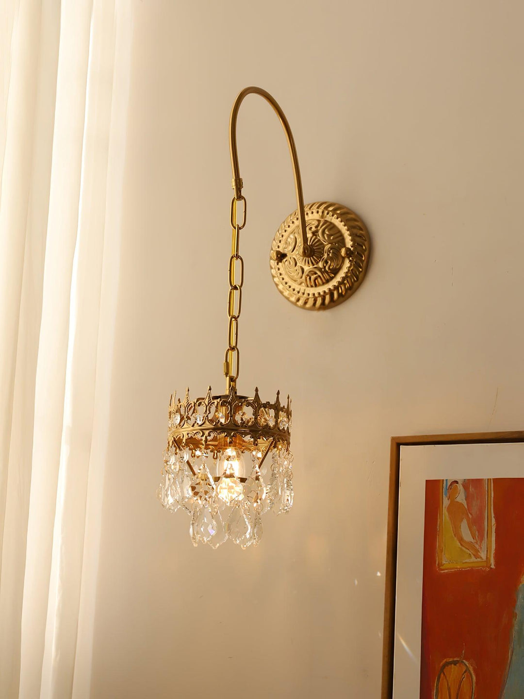 Crystal Crown Sconce - Vakkerlight