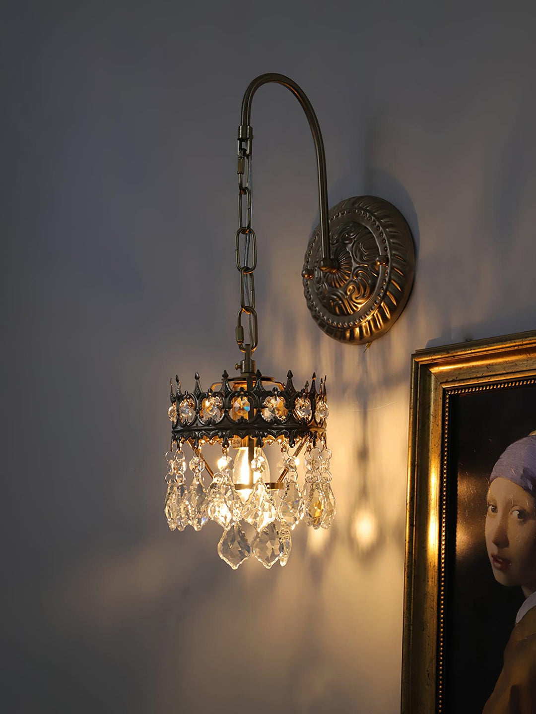 Crystal Crown Sconce - Vakkerlight