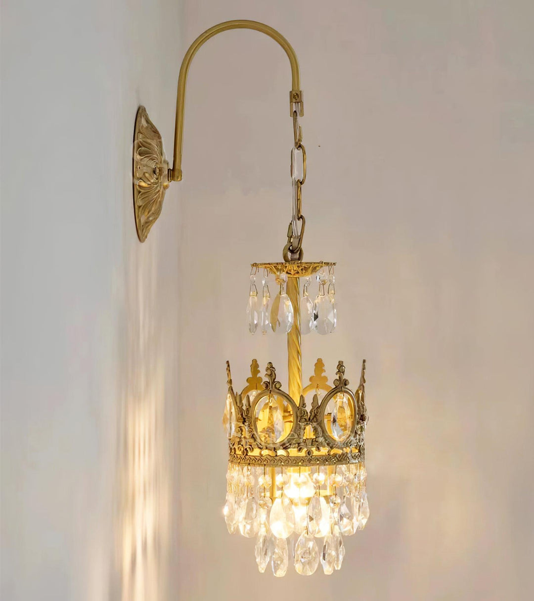 Crystal Crown Sconce - Vakkerlight