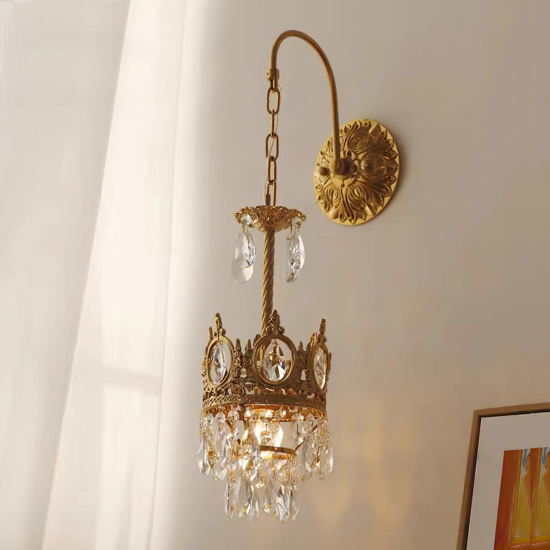 Crystal Crown Sconce - Vakkerlight