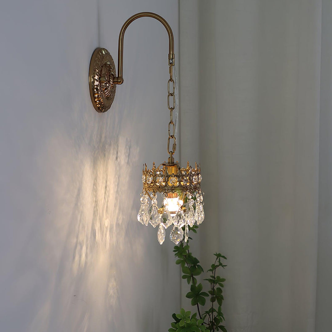 Crystal Crown Sconce - Vakkerlight