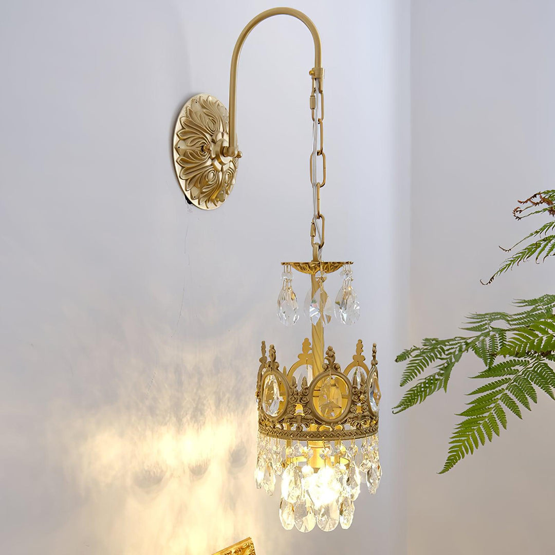 Crystal Crown Sconce - Vakkerlight