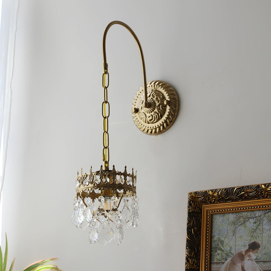 Crystal Crown Sconce - Vakkerlight