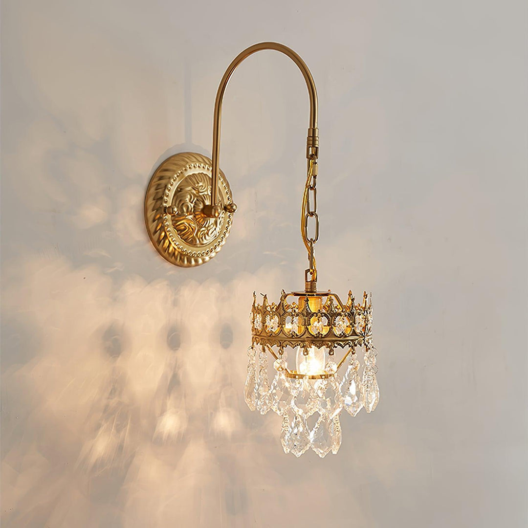 Crystal Crown Sconce - Vakkerlight