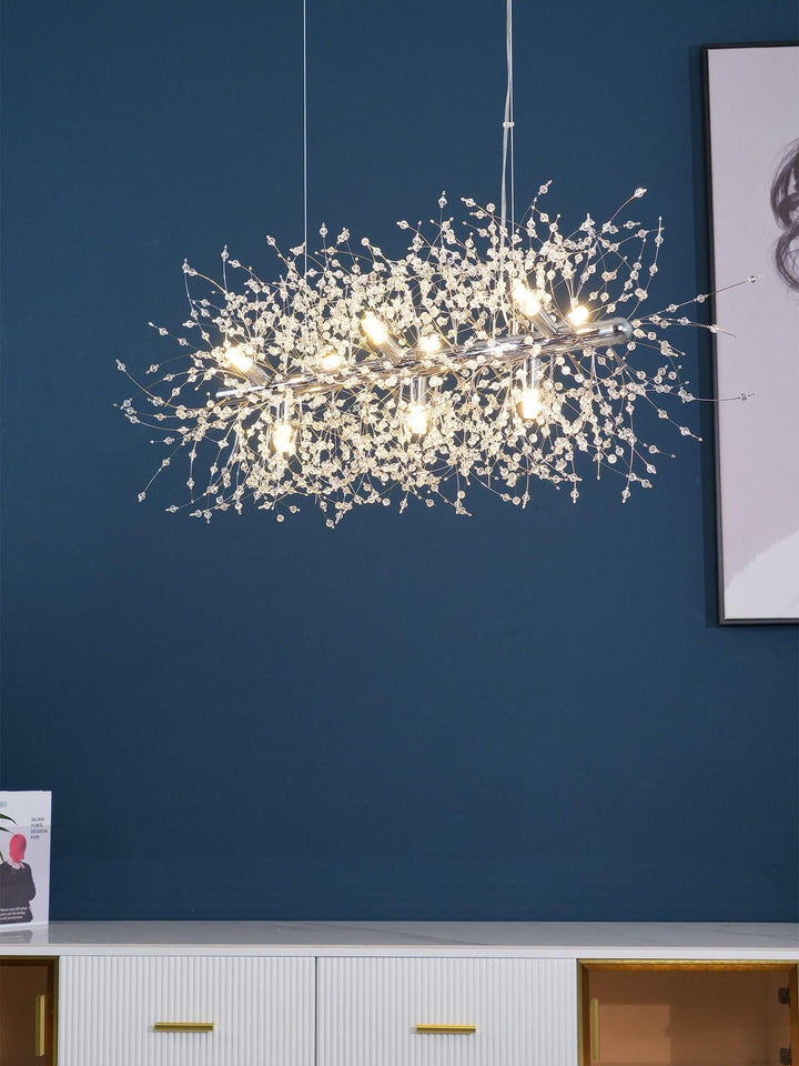 Crystal Dandelion Chandelier - Vakkerlight