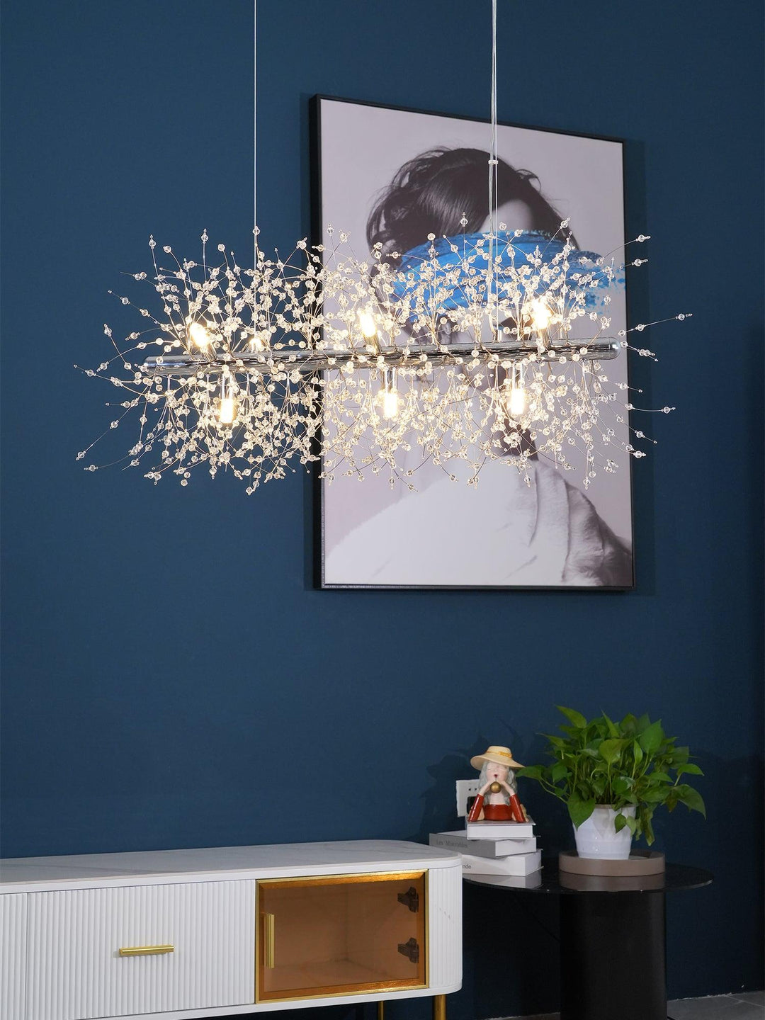 Crystal Dandelion Chandelier - Vakkerlight