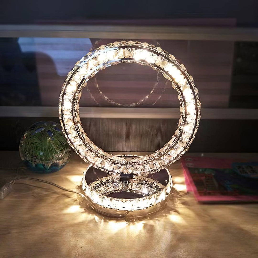 Crystal Rings Table Lamp - Vakkerlight