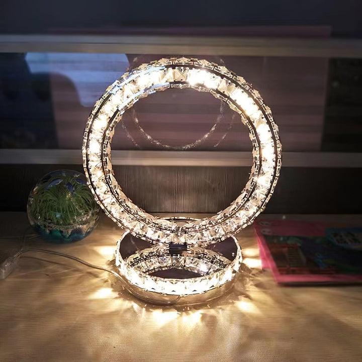 Crystal Rings Table Lamp - Vakkerlight