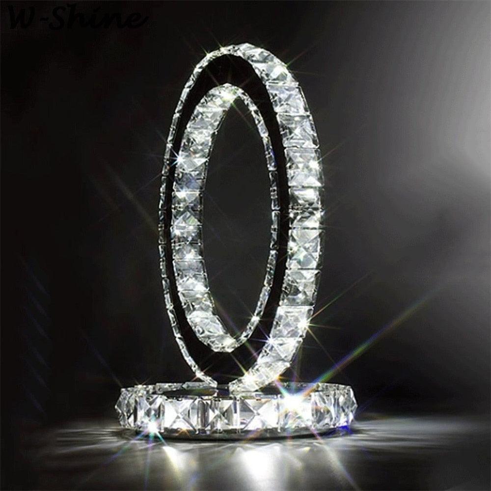 Crystal Rings Table Lamp - Vakkerlight