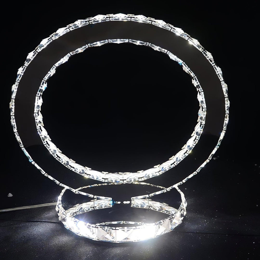 Crystal Rings Table Lamp - Vakkerlight