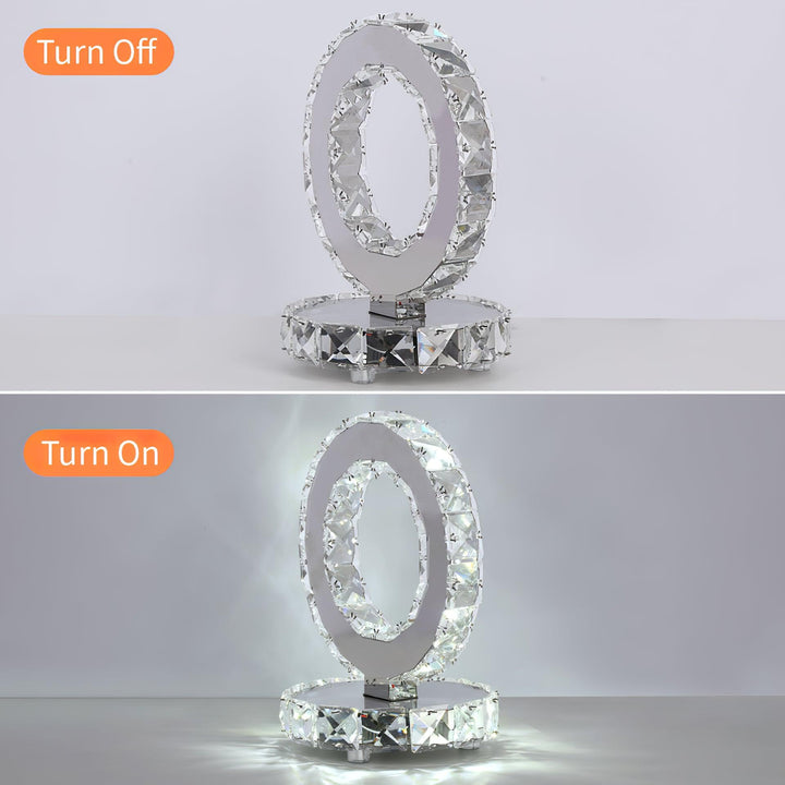 Crystal Rings Table Lamp - Vakkerlight