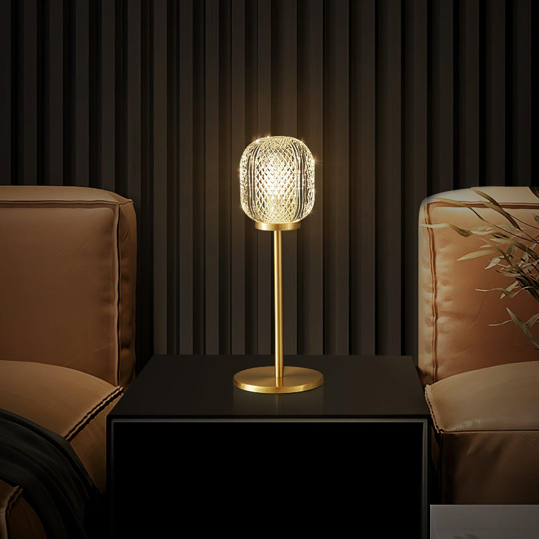 Crystal Tealight Table Lamp - Vakkerlight