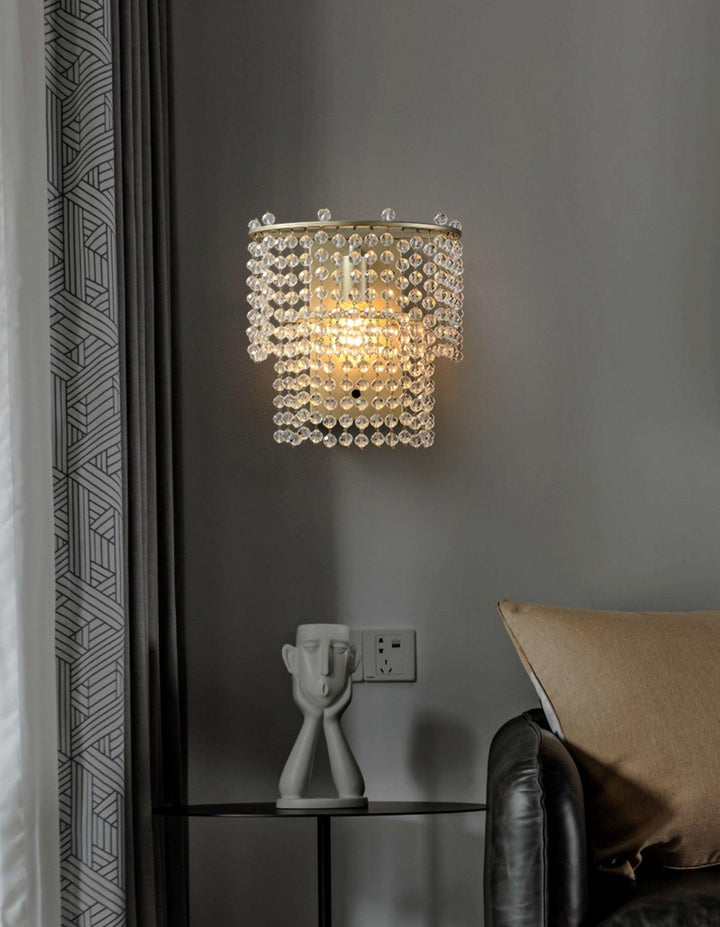 Crystal Waterfall Wall Light - Vakkerlight