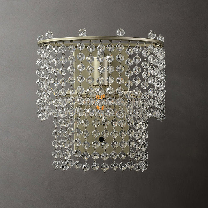 Crystal Waterfall Wall Light - Vakkerlight