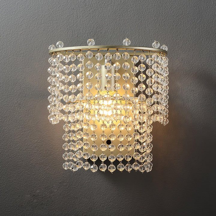 Crystal Waterfall Wall Light - Vakkerlight