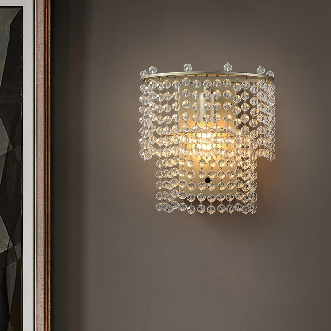 Crystal Waterfall Wall Light - Vakkerlight