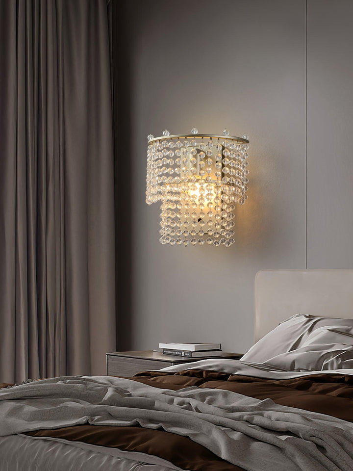 Crystal Waterfall Wall Light - Vakkerlight