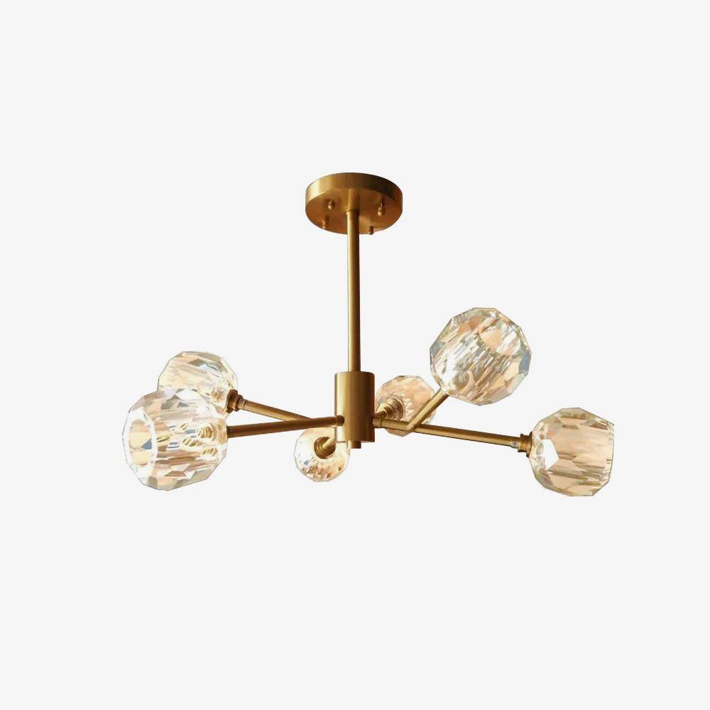 Crystal Ball Round Cluster Chandelier - Vakkerlight