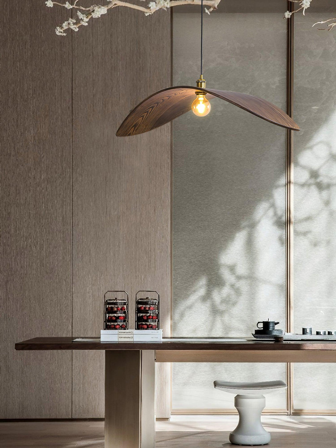 Curve Wooden Pendant Lamp - Vakkerlight