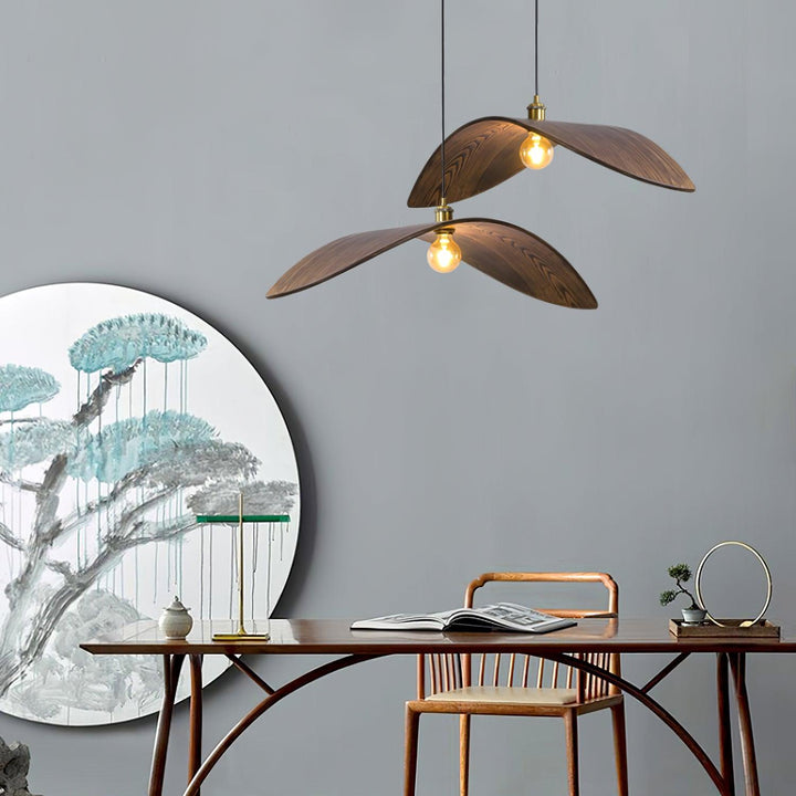 Curve Wooden Pendant Lamp - Vakkerlight